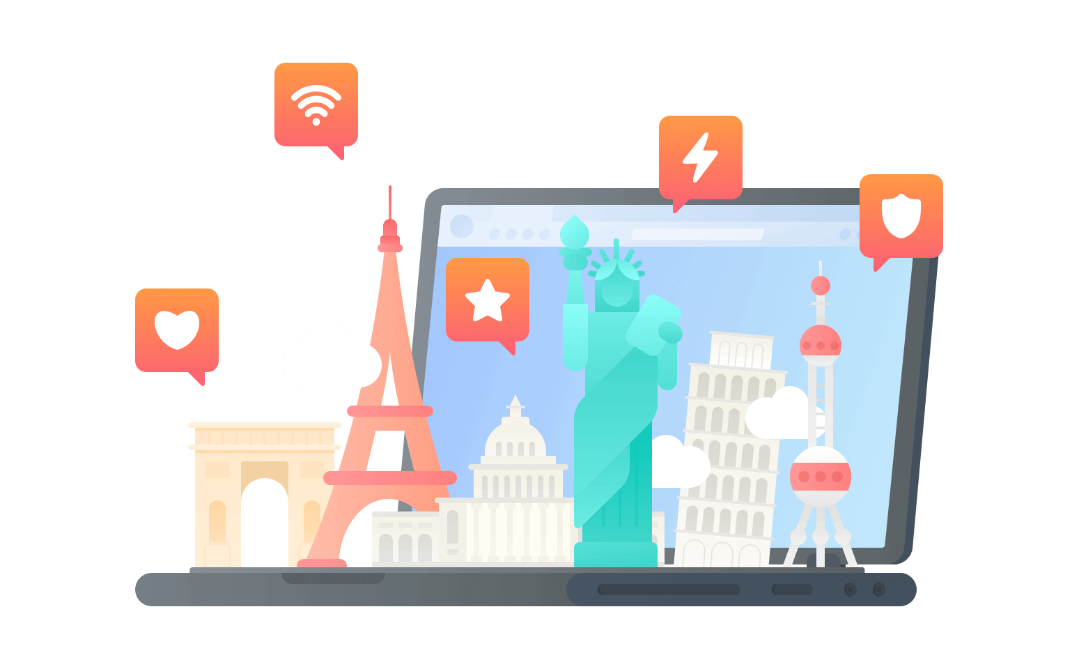 在列支教士登连接到中国的软件 - 华人VPN